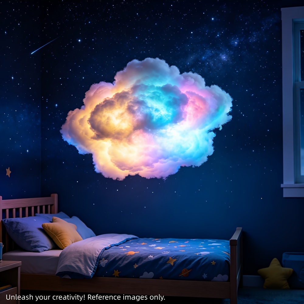 RGB Color-Changing Cloud Lamp DIY Assembly Kit