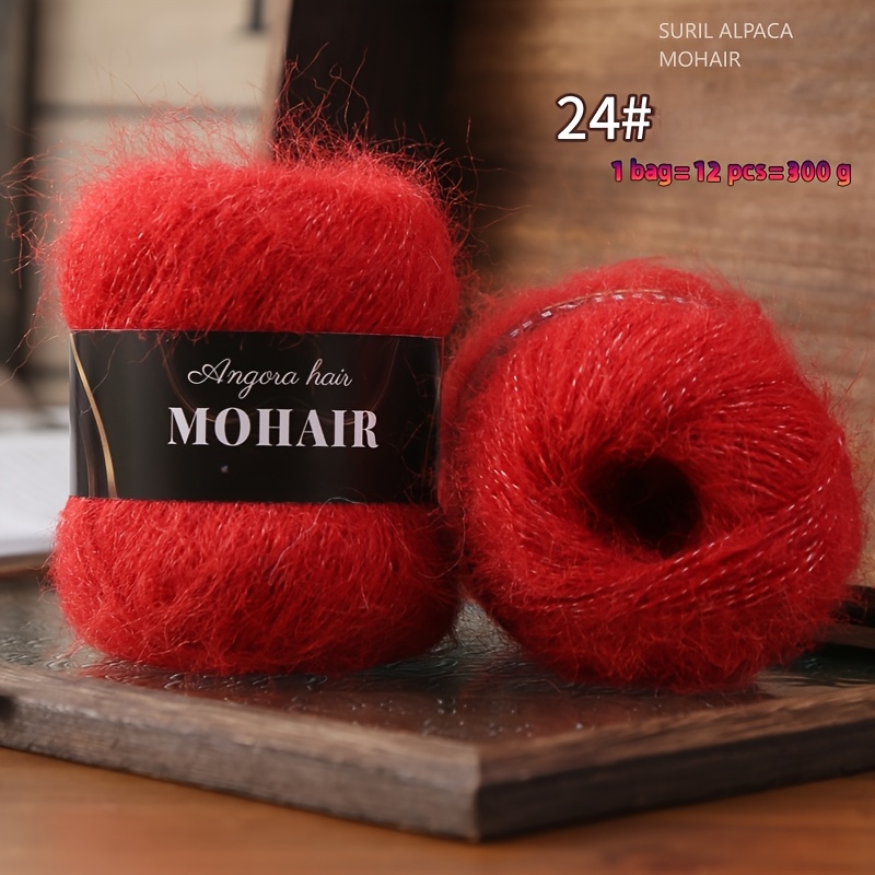 TEMU 1 Bag Affordable Pack Alpaca Yarn, Multi-colored Yarn For Crochet, Hand Knitting Material For Fashion Sweaters, Hollow Out Coats, Scarves, Hats,