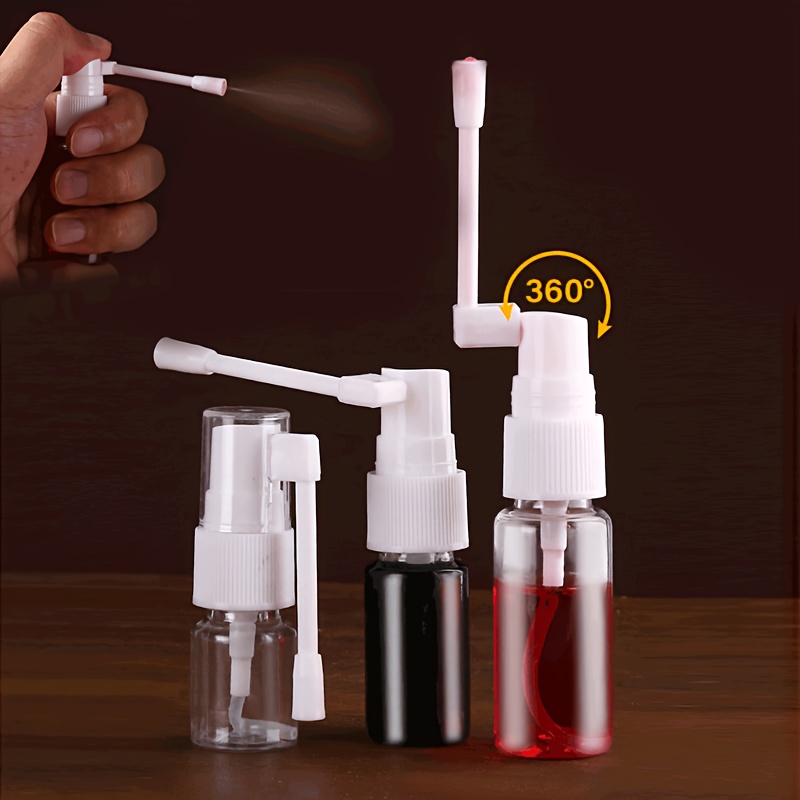 

1 Transparent Shape Portable Spray Bottle, Plastic Bottle, Empty Powder Cosmetic Spray Bottle, 10ml/20ml/30ml