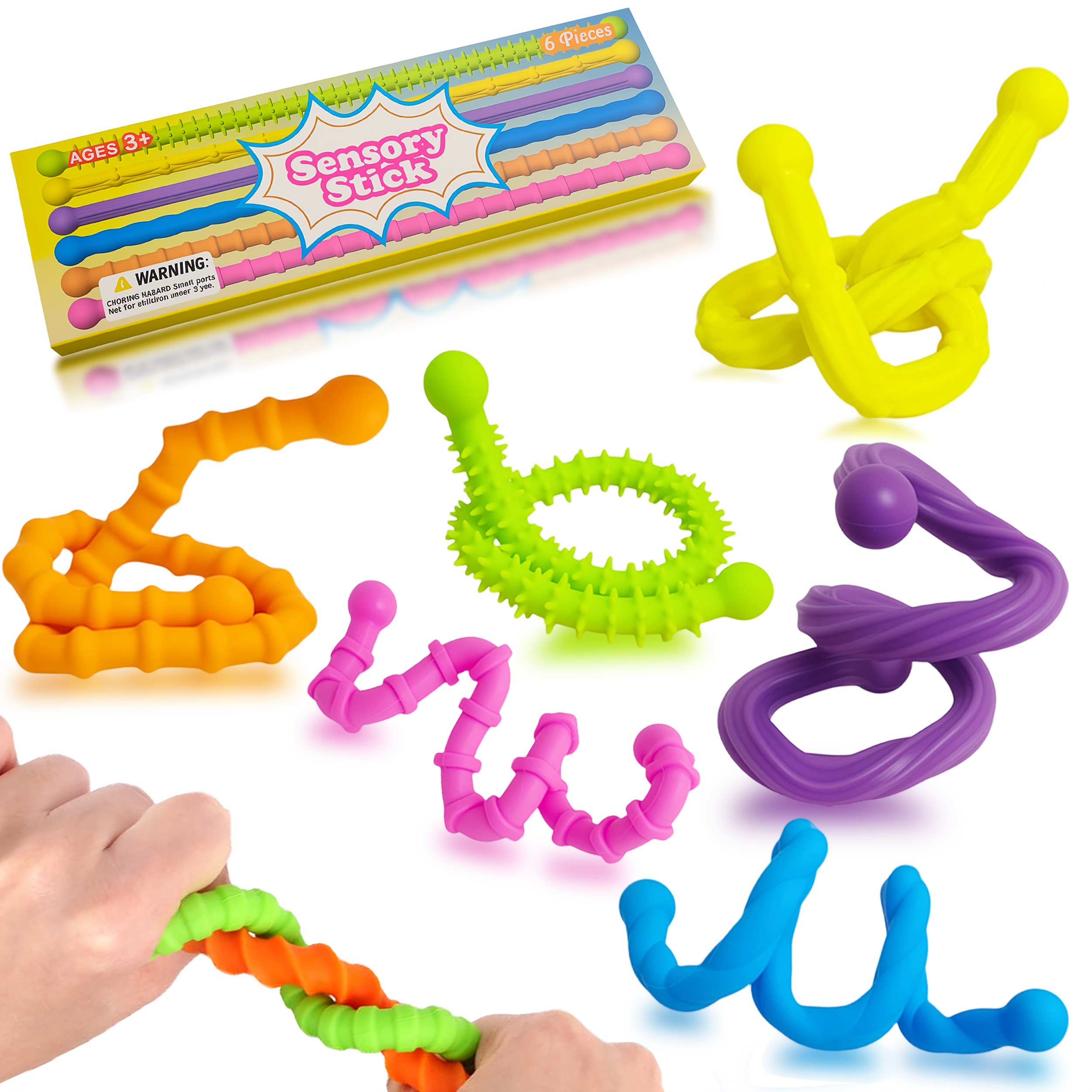 multicolor quiet fidget toys brain imagination ideal school Temu