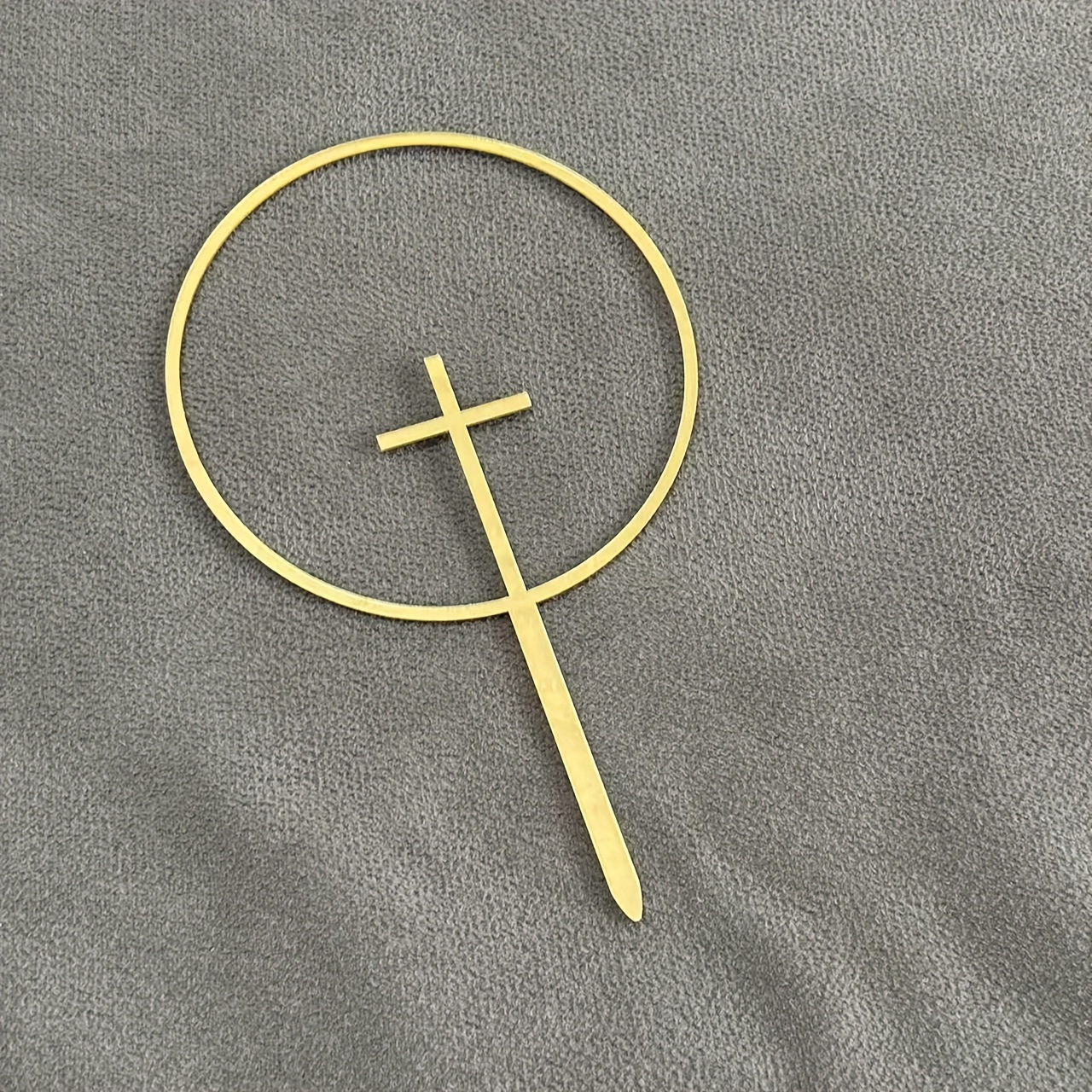 5pcs Set First Holy Communion Cake Toppers, Graduation Party Supplies, Cake Decorations