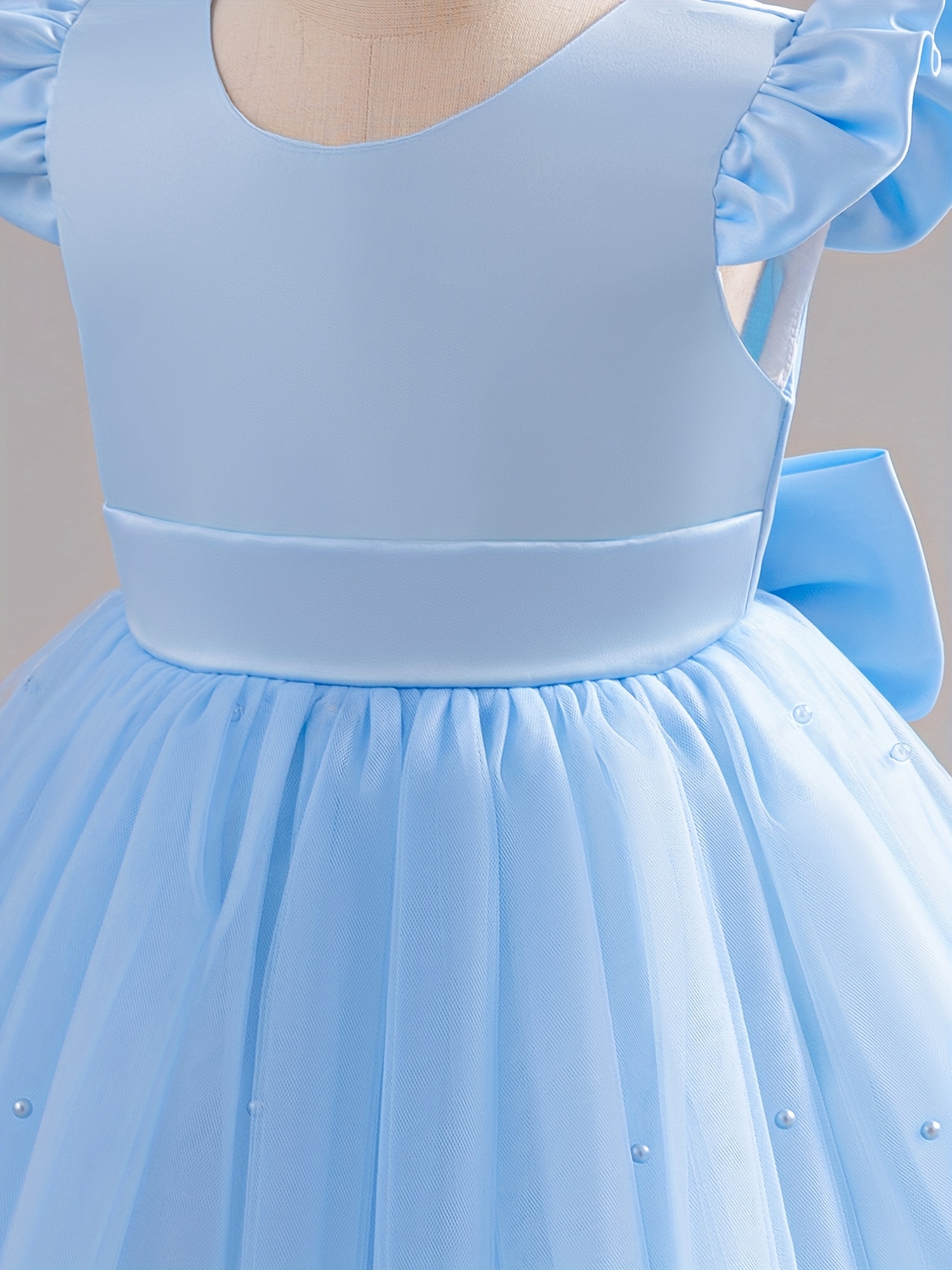 girls princess dress tulle petticoat suitable flower girls - Temu Qatar