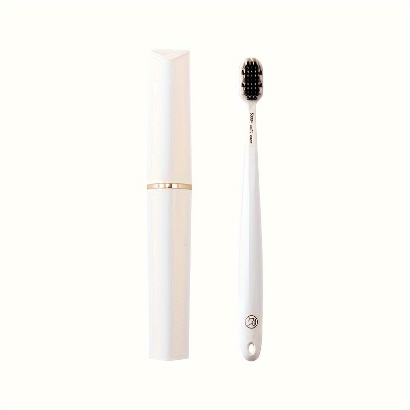 Luxury Travel Soft Manual Toothbrush with Independent Case