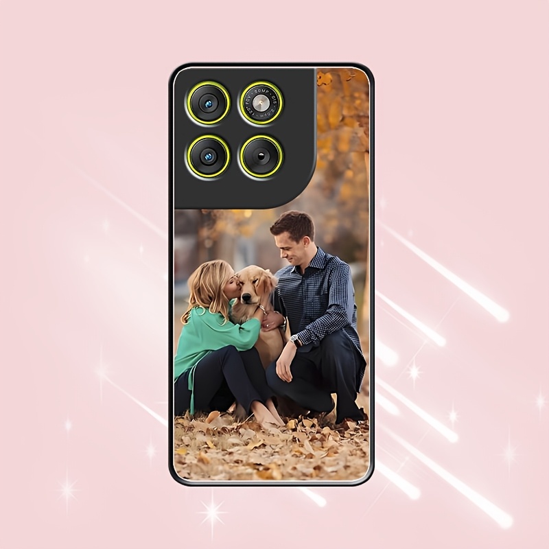 TEMU Phone Case - Custom Phone Cases Designed For Motorola Edge 70/60/ Feature High And An Acrylic , Allowing You To Personalize Them With Photos Of