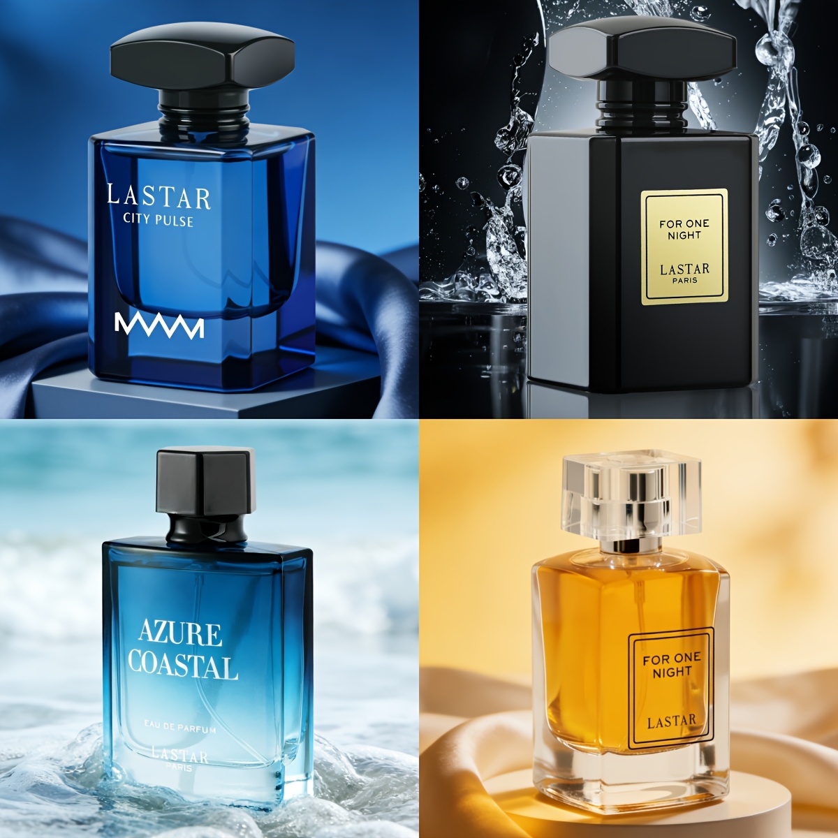 TEMU 1 Random - Long-lasting Cologne Suitable For Wood/aquatic/ Fragrances, 50ml+ Liquid Eau De Toilette, Formaldehyde-'s Cologne Gift For Him, For