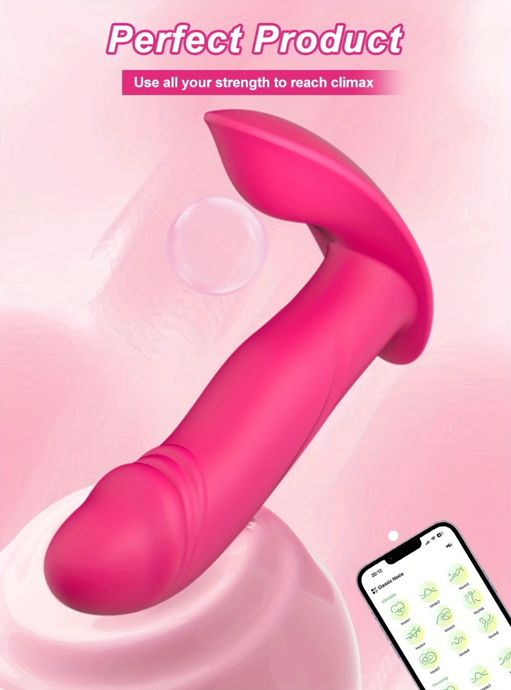 Vibrator Female Clitoris Stimulator Vagina Massager APP Control G Spot Simulation Dildo Sex Toys for Women Adult Sex Supplies, long distance sex toy, APP Control Vibrator, Sex Toys for Women, Toys for adults 18, Wireless Vibrator, Sex Toys for couple