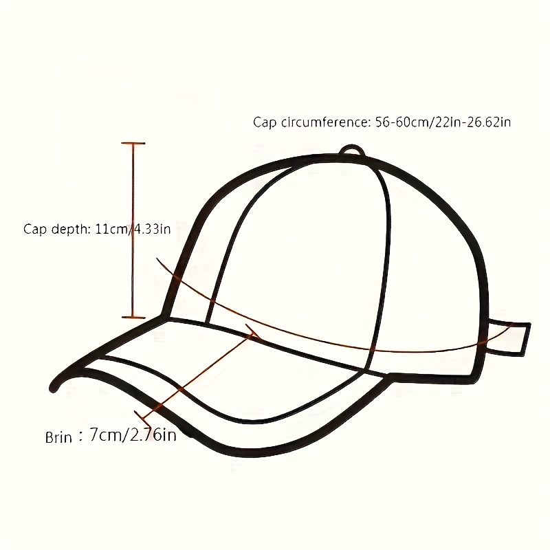 7pcs LEADAYS Logo Baseball Caps with Personalised Text/Logo
