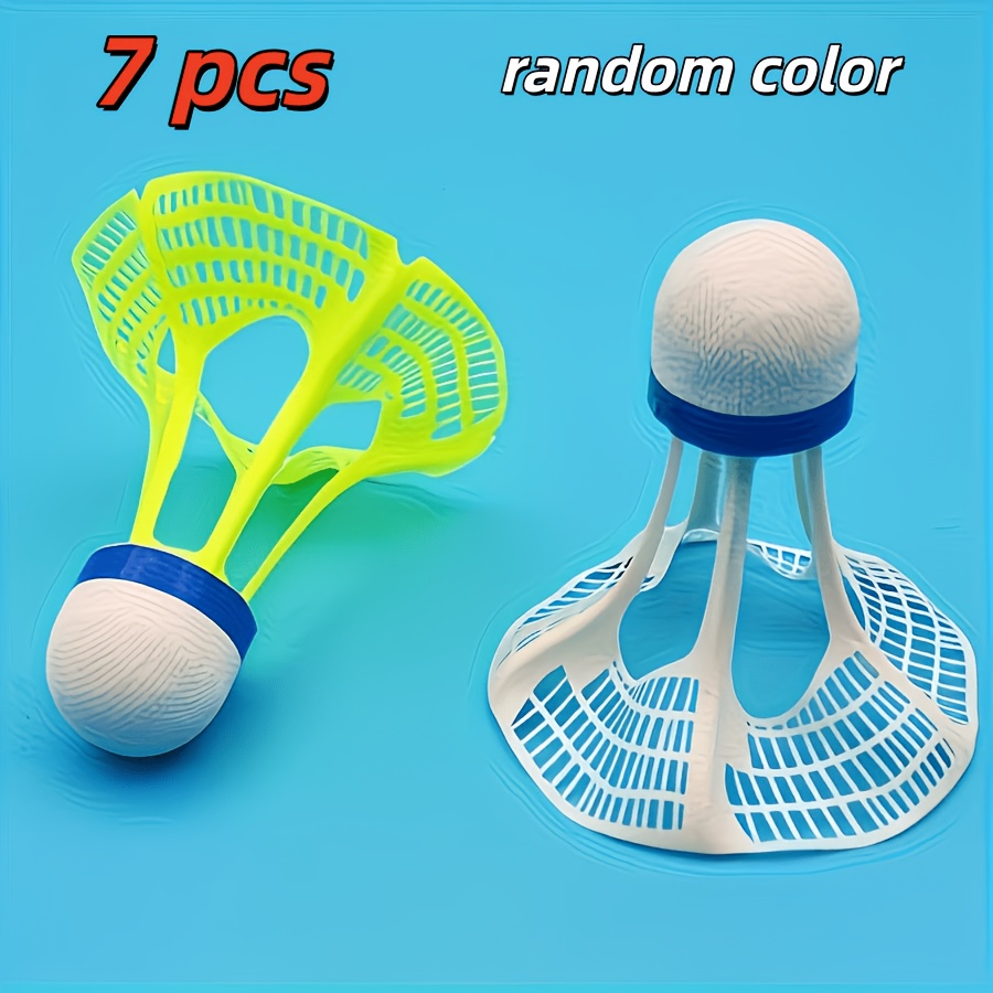 Image of 7pcs Of Random Colors Outdoor Windproof Balls - Made Of Durable Nylon Material, Balls Are Suitable For Use In Weather . Have Stable Flight And Performance. Are