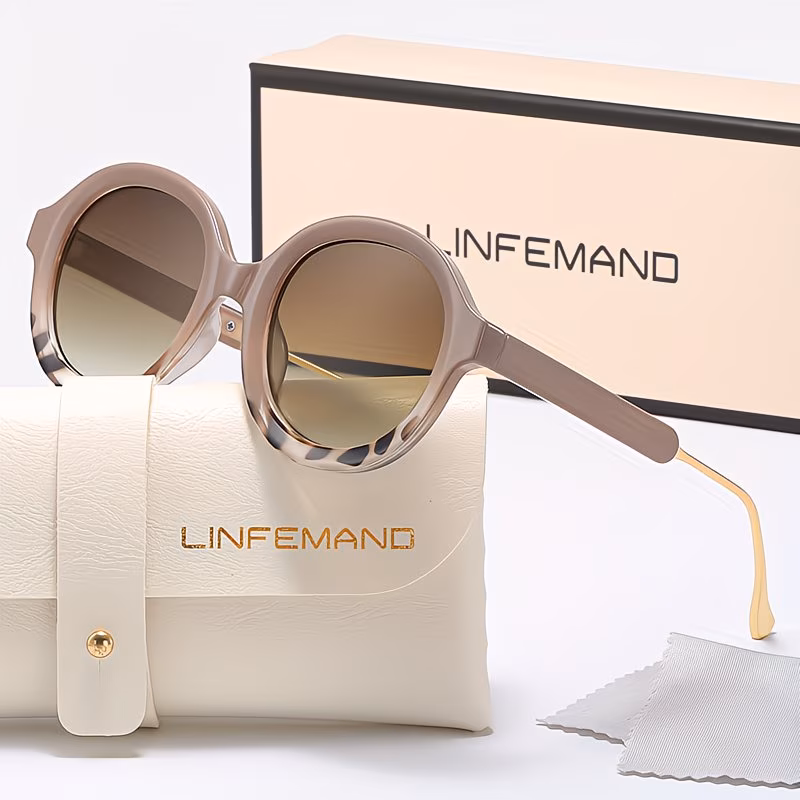 classic retro round fashion glasses for gift for shopping parties and festive occasions Product details 4