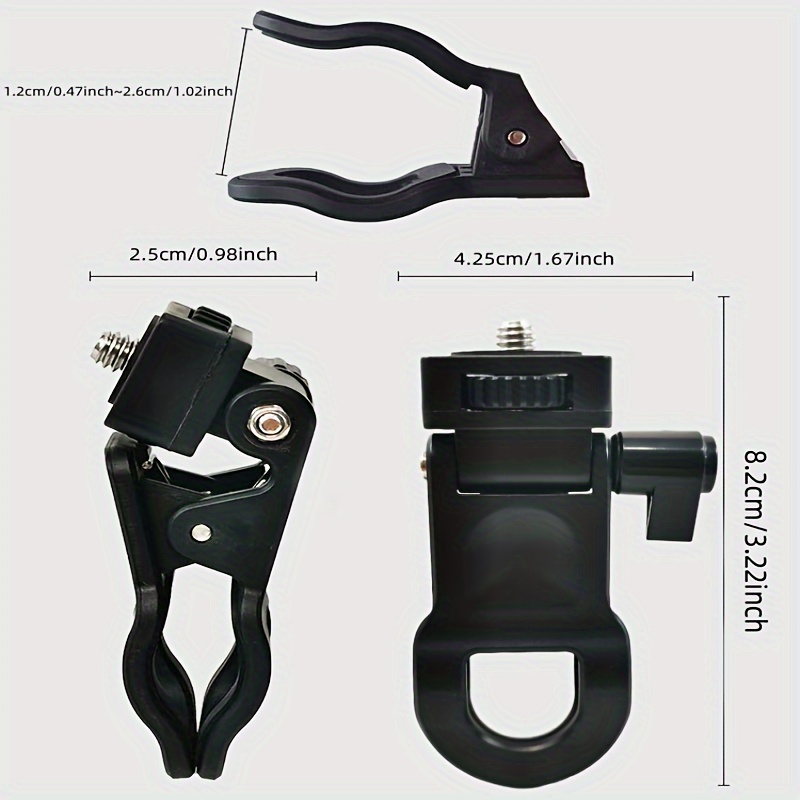 selfie light clip attachment ring light clip adpater Temu