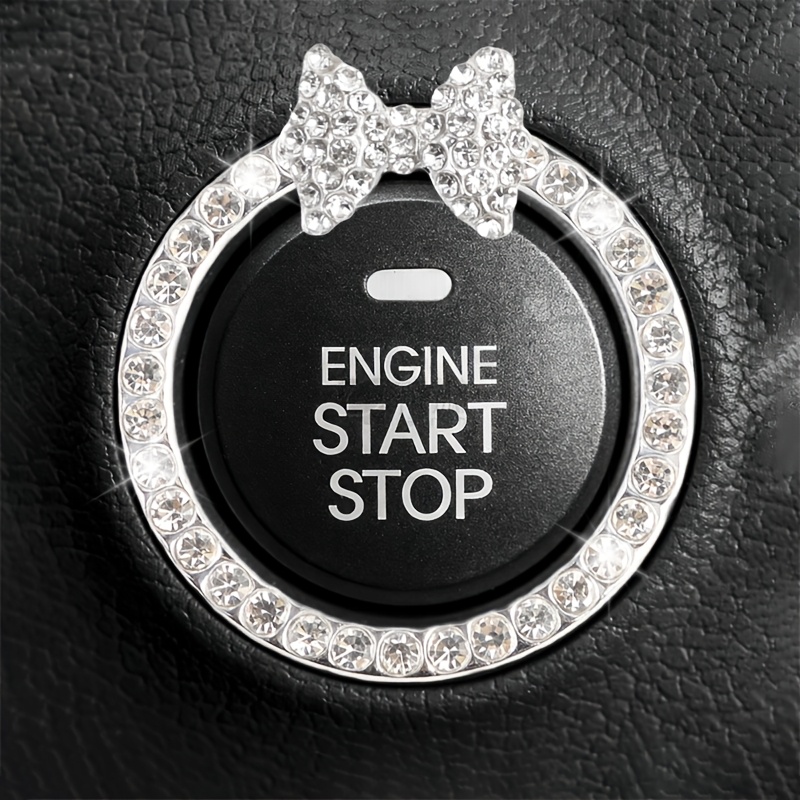 luxury   diamond encrusted bow sticker for     key start decoration patch