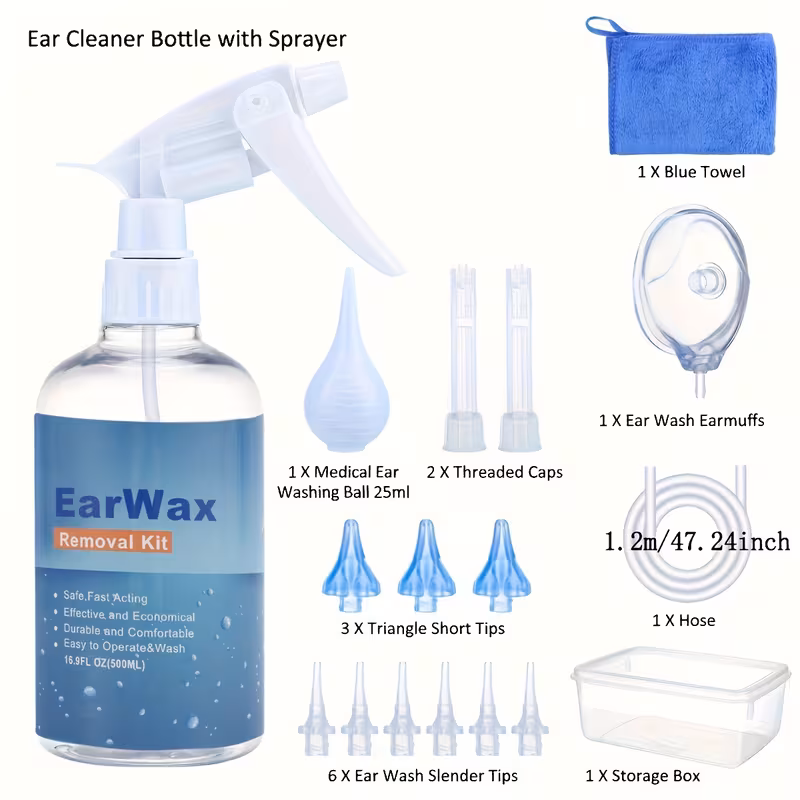 reusable ear wax removal kit designed for safe and effective cleaning at home suitable for adults and seniors Product details 0