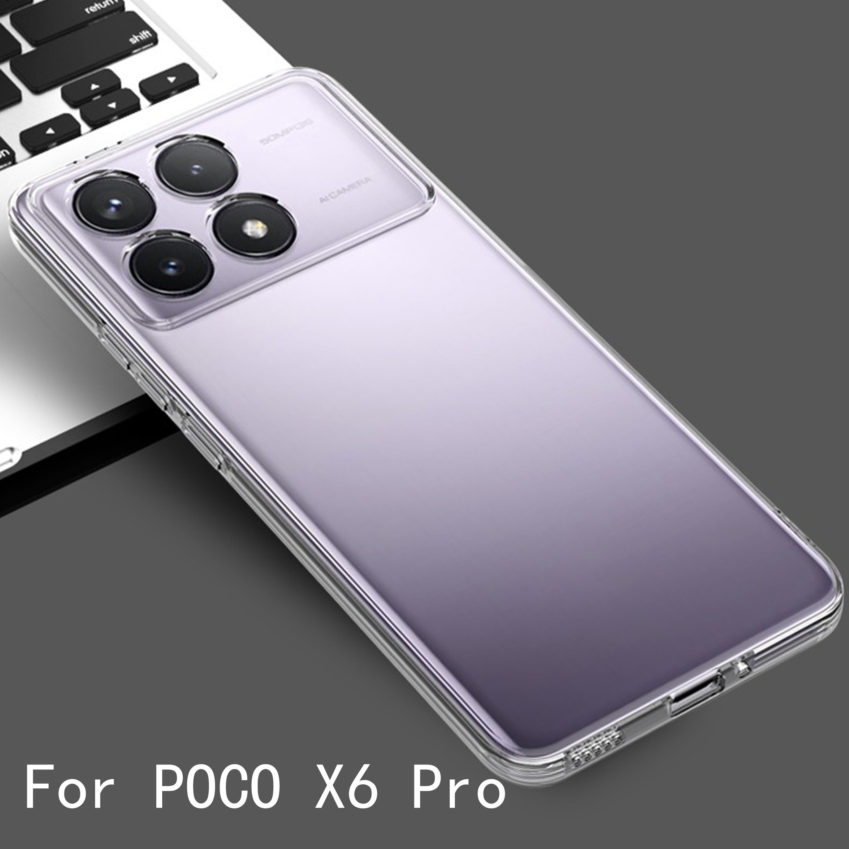 For Poco C65 Case For Xiaomi Poco C65 Cover Funda Coque Shell Soft Silicone  Skin-Friendly TPU Phone Bumper For Poco C65