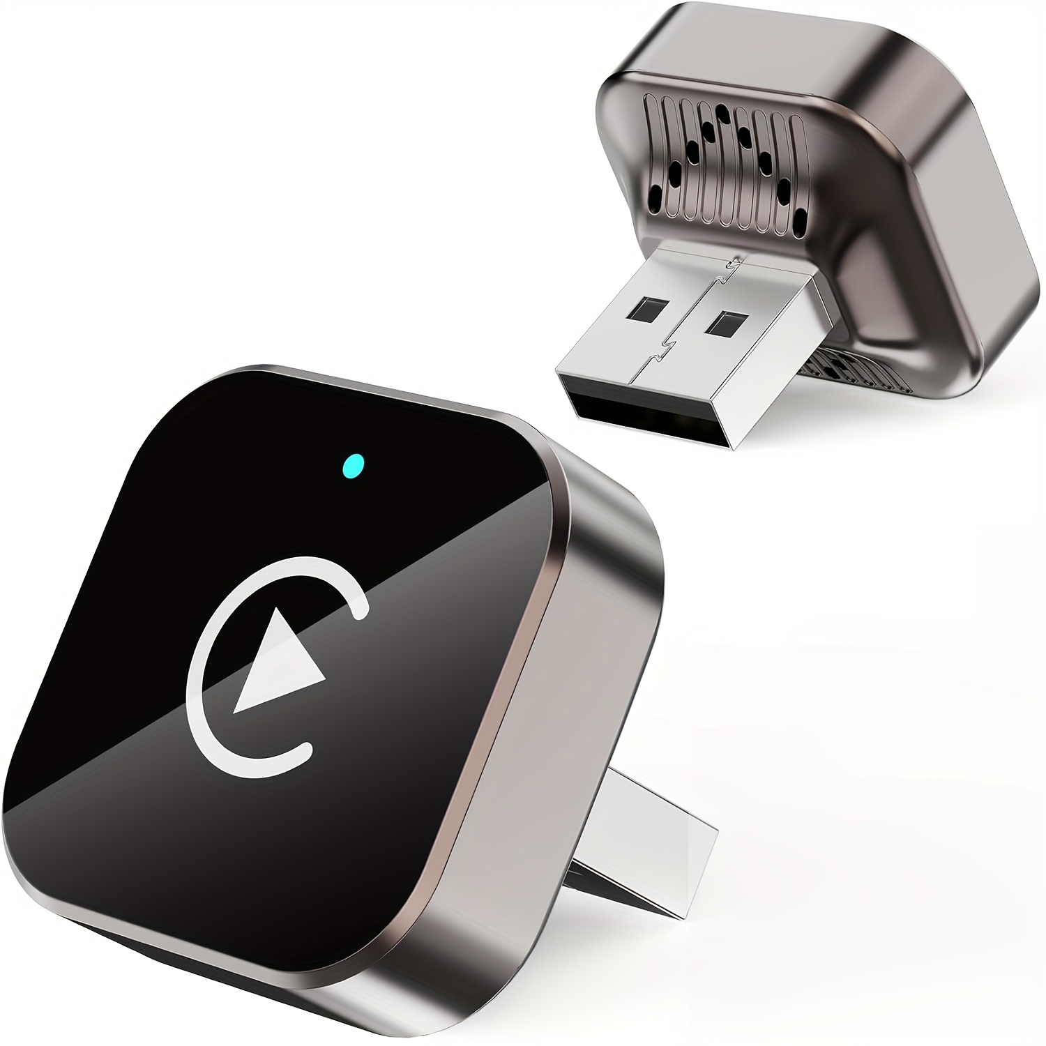 TEMU 2-in-1 And Android Auto Adapter, Converts Wired To Wireless, Plug And Play, Stable Wifi, Fast , Usb And Usb-c, Compatible With Factory Wired