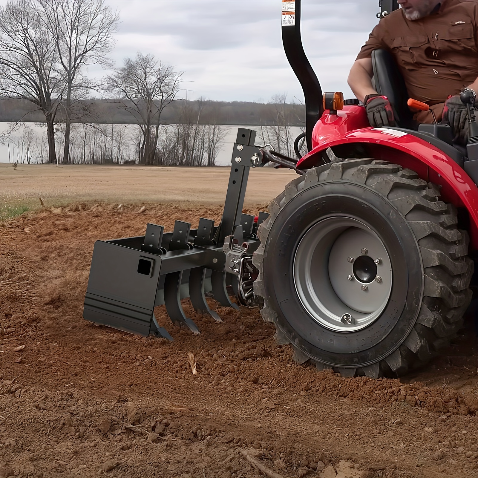 

55" Width Box W/ 6 Scarifier 0 & Cat 1