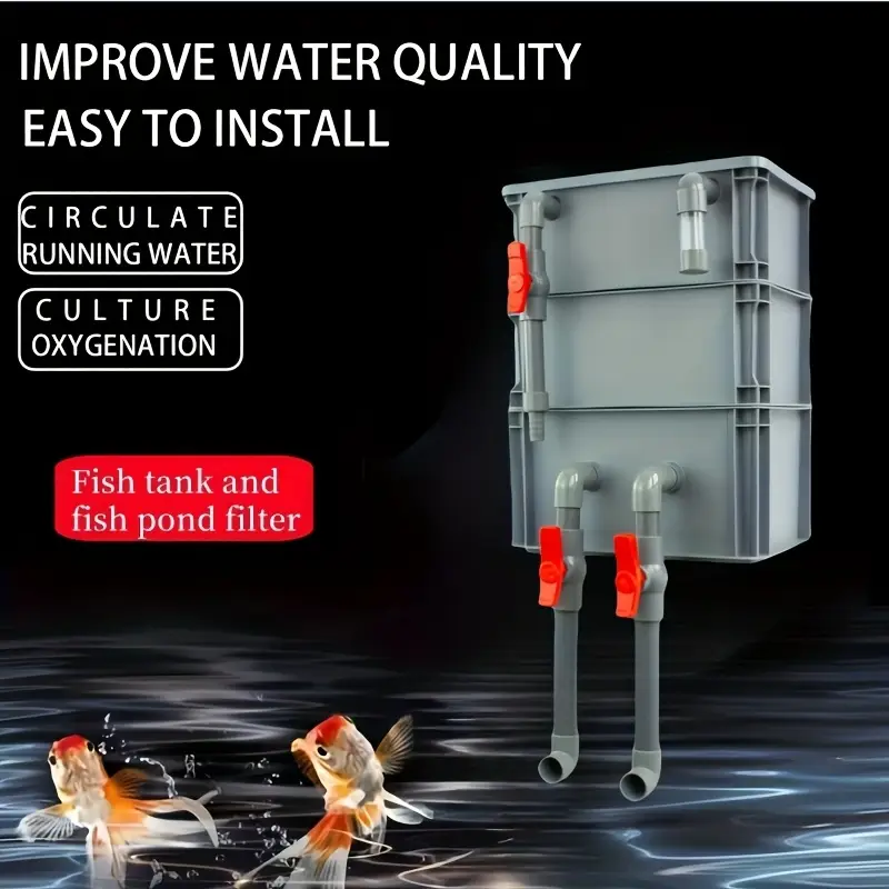 designing a filter box for fish tank Extra Large Advanced Canister Layer with Submersible Pump 20 Gallon Fish Tanks Small Advanced Canister Layer Box
