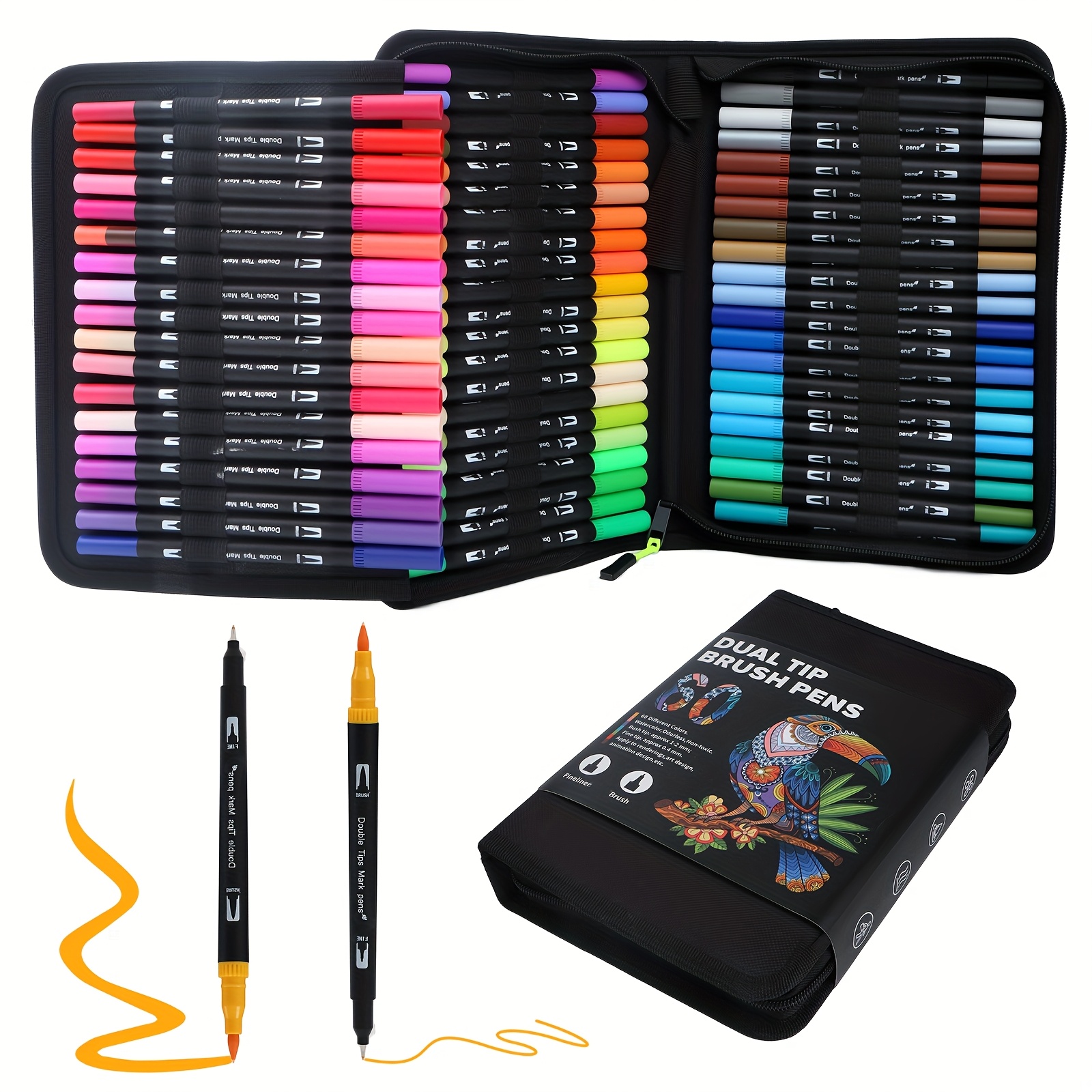 Permanent Marker Pens Black Colored Sharpies 160-Pack Permanent Markers ...