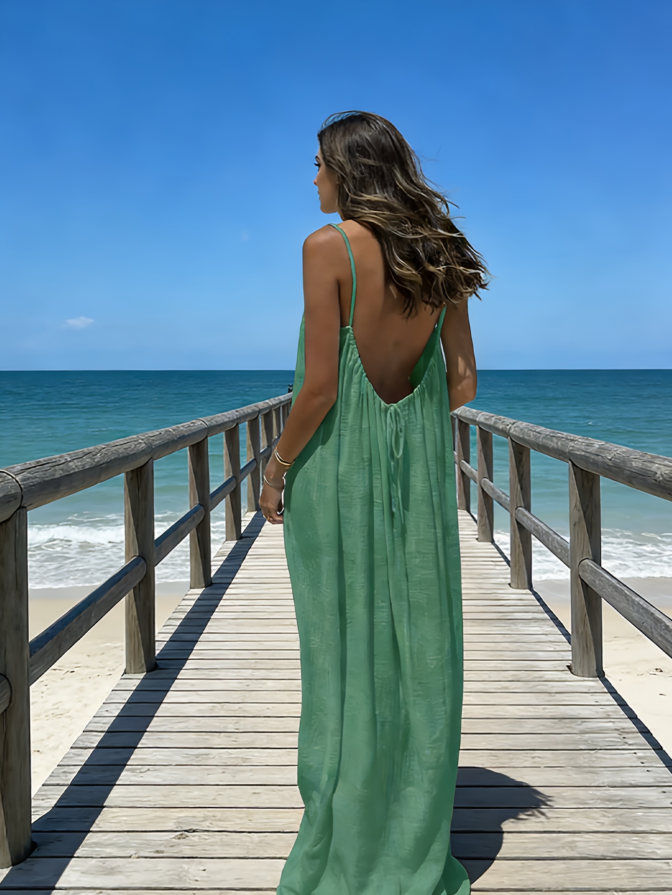 princess polly baby blue dress What to Wear on a Beach Vacation: Outfit Ideas For 2026