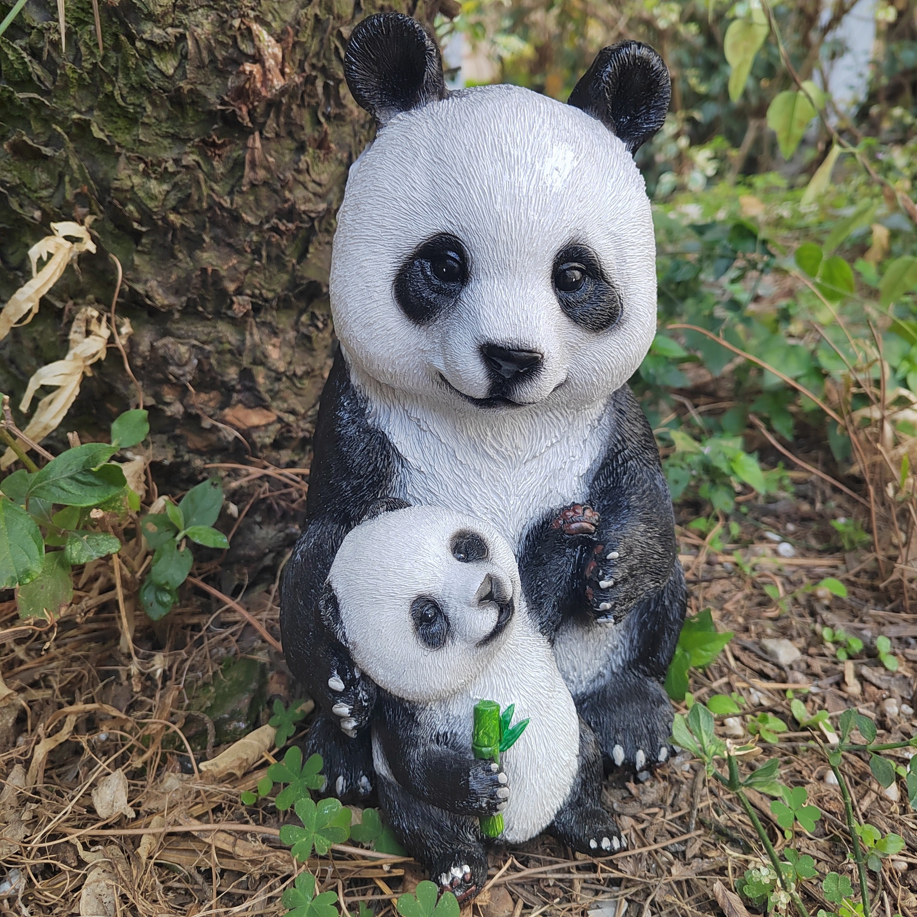 Panda Garden Statue - Temu Australia