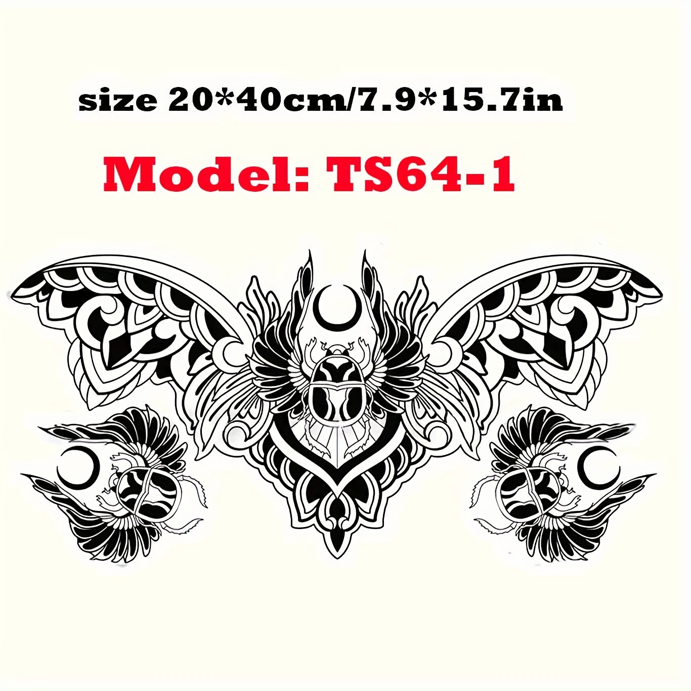 Halloween Temporary Tattoo Stickers For With Snake, Flower, Ladybug, And Patterns Suitable For Halloween And Role-playing Body Art Stickers