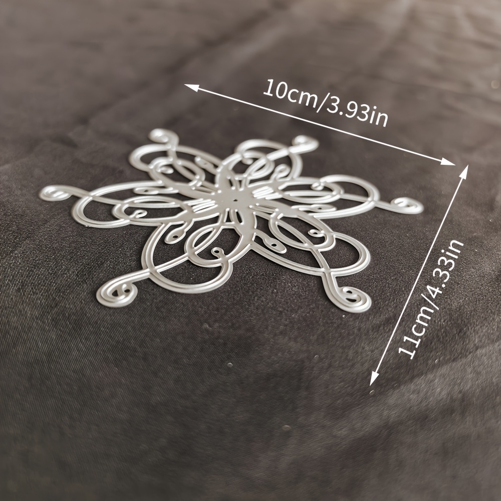 1pc Creative Flower Metal Cutting Die For Scrapbooking And Crafting, Embossing Template, Handmade Card And Gift Card Making Tool