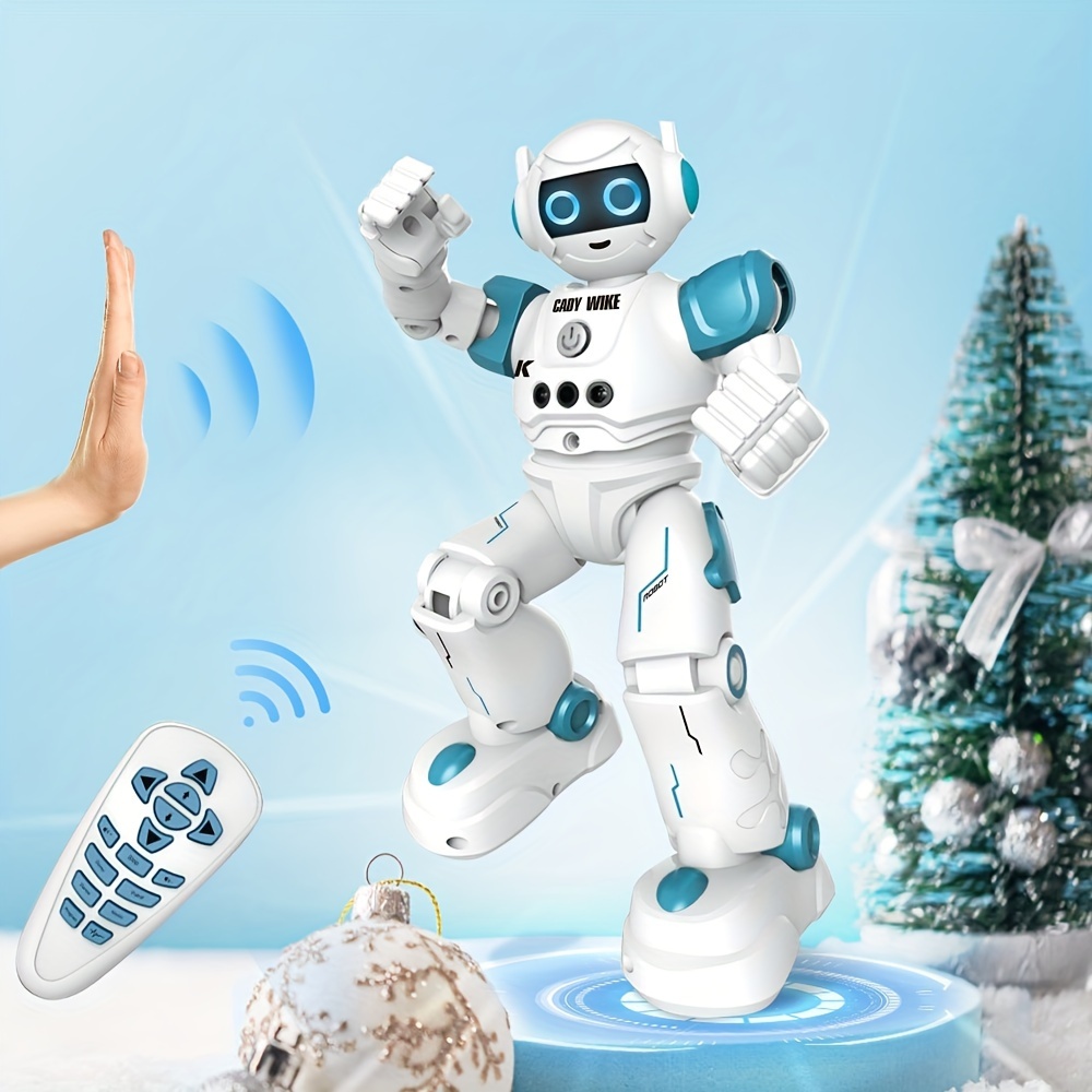 

Rc Robot Toys For Kids, Remote Control Robot Toys With Gesture & Sensing Programmable Dancing, Walking, Singing, Rechargeable Intelligent Robot, For 8 Age+ Year Old Birthday