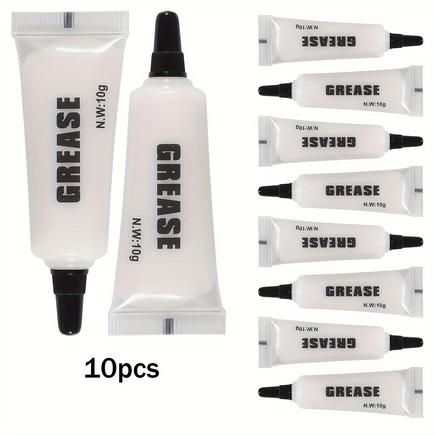 10 Pack 3d Printer Gear Lubricant Noise Reduction Smooth Operation For