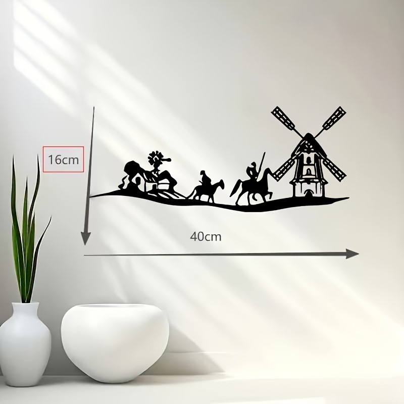 TEMU 1 pieza de pared - Mural de escultura de hierro antiguo, diseño de Tres y , resistente a para decoración todo el año de estar, el dormitorio o