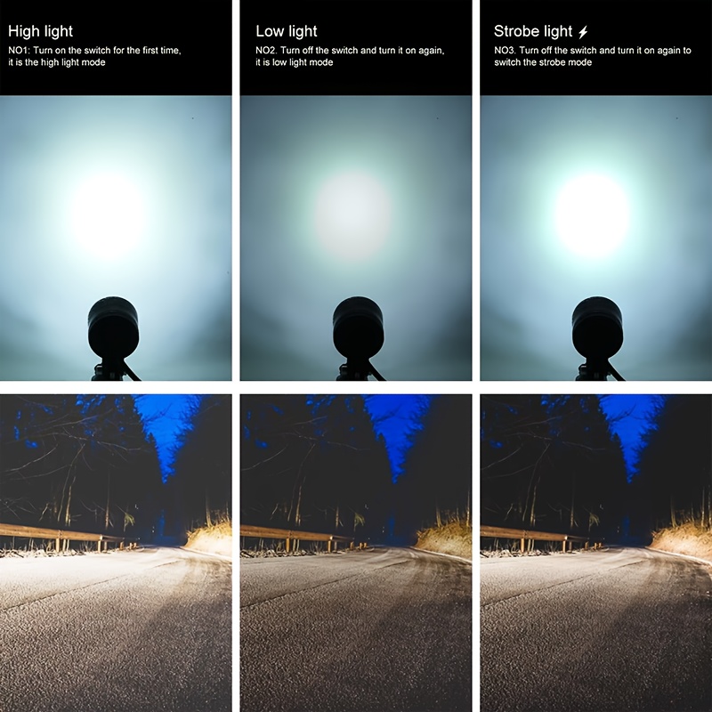 LED-strålkastare detalj