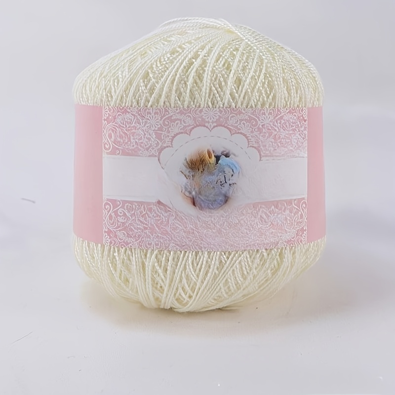 Fine Lace Thread, 50G Skein for Crochet