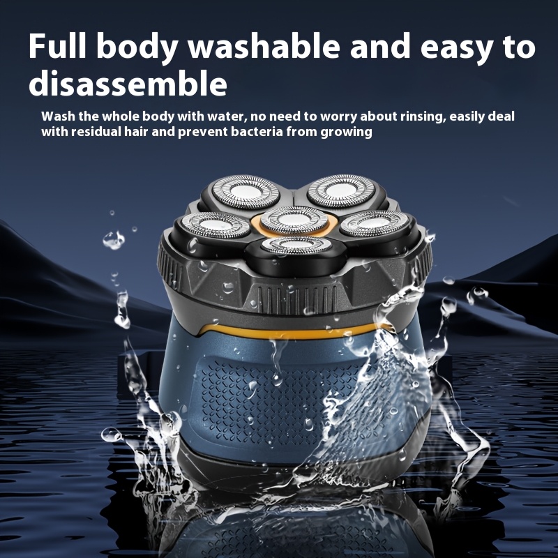 6-in-1 6D-scheerapparaat en tondeuse