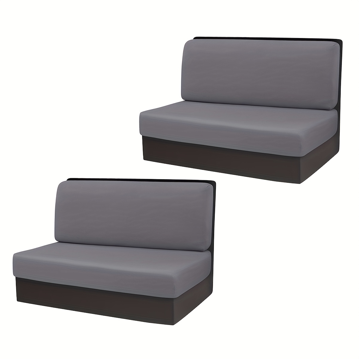 4pcs Elastic Fiber Fabric Rv Seat Cover Sofa Cover Rv Dining Seat Cover