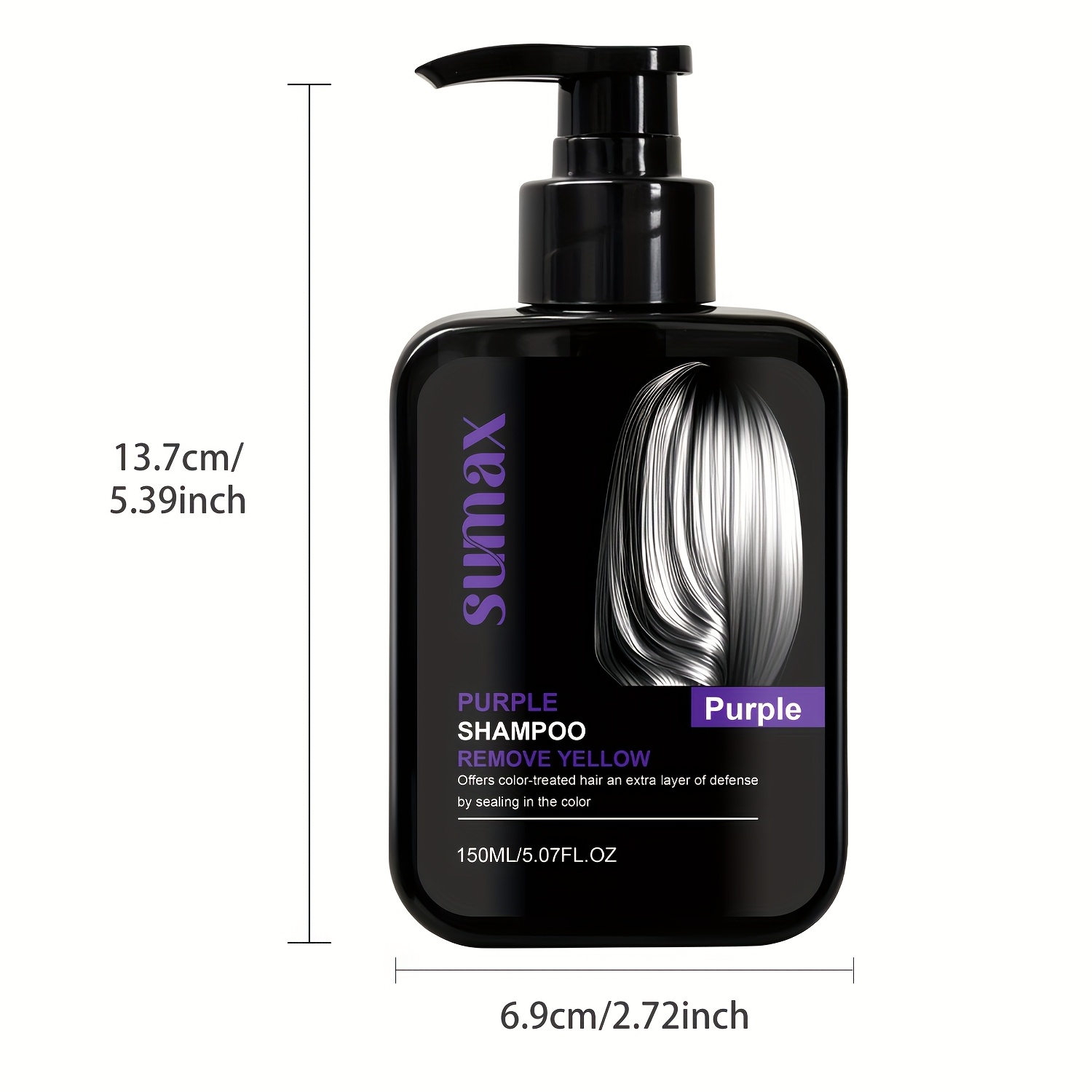 Image of Remove Shampoo, Suitable For Of Dyed Hair, Reduce Yellow, More Beautiful, Suitable For Sensitive People, Men And Women Applicable, Daily Use