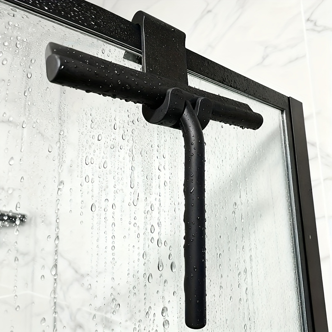 TEMU Multi-functional Shower Squeegee, Suitable For Shower Doors, Bathrooms, Windows, And Car Glass