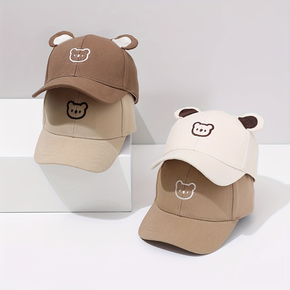 

1pc Spring And Autumn Boy Cute Baseball Cap, Sunshade Hard Brim Duck Tongue Cap, Suitable For Daily Travel, Seaside Beach Outing