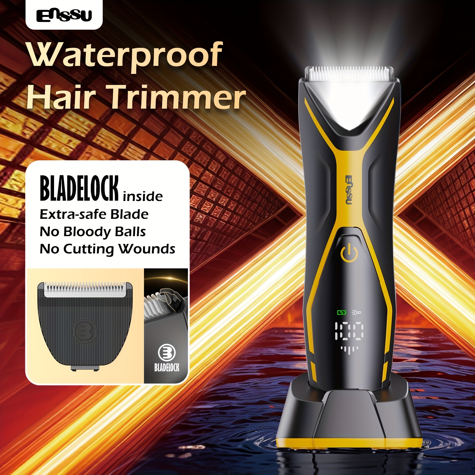 Enssu Professionele Buik- en Lichaamshaartrimmer