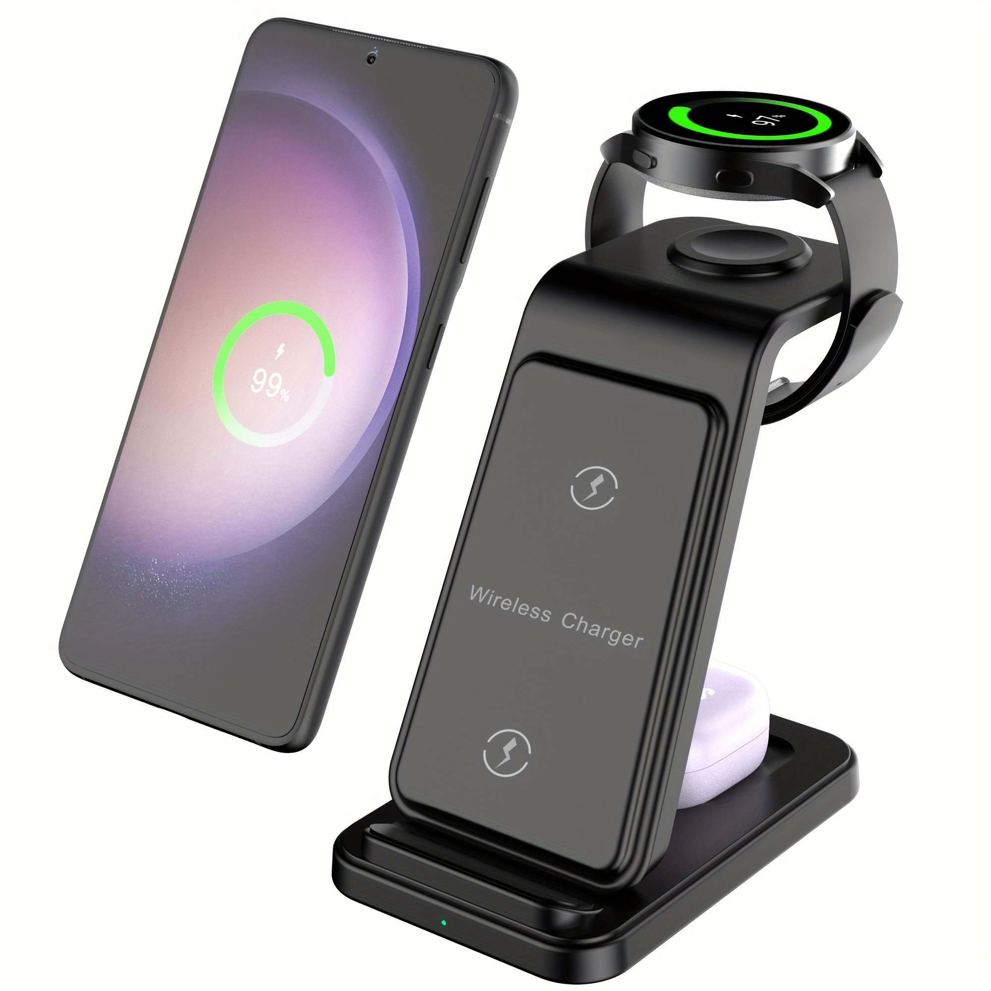 

Wireless , Wireless Charger Stand For /s24/s24+/s23/s23+/s22/s21/s20/s20+/s10/s10+/s9/s9 /s8/ 20/10/9/8, For 6/6 /5//4/3/2/, For Buds /pro/live