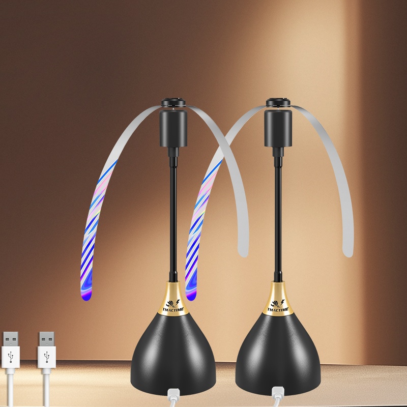 Image of Fly Repellent Fan, Usb Portable Fly Fans, Abs Material, For Home, Picnic, Bbq, Portable Fly Fan For Control At Home, Picnic Portable Fly Repellent Fans, , Without Battery