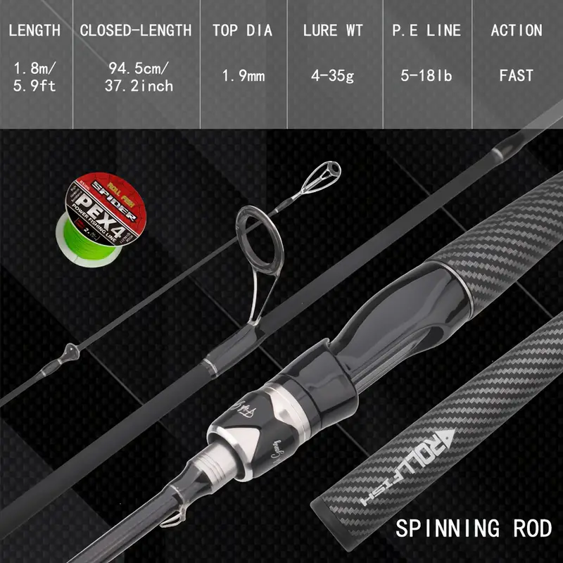 high quality baitcasting fishing rod 6 9ft medium - Temu Oman high quality baitcasting fishing rod 6 9ft medium - Temu Oman