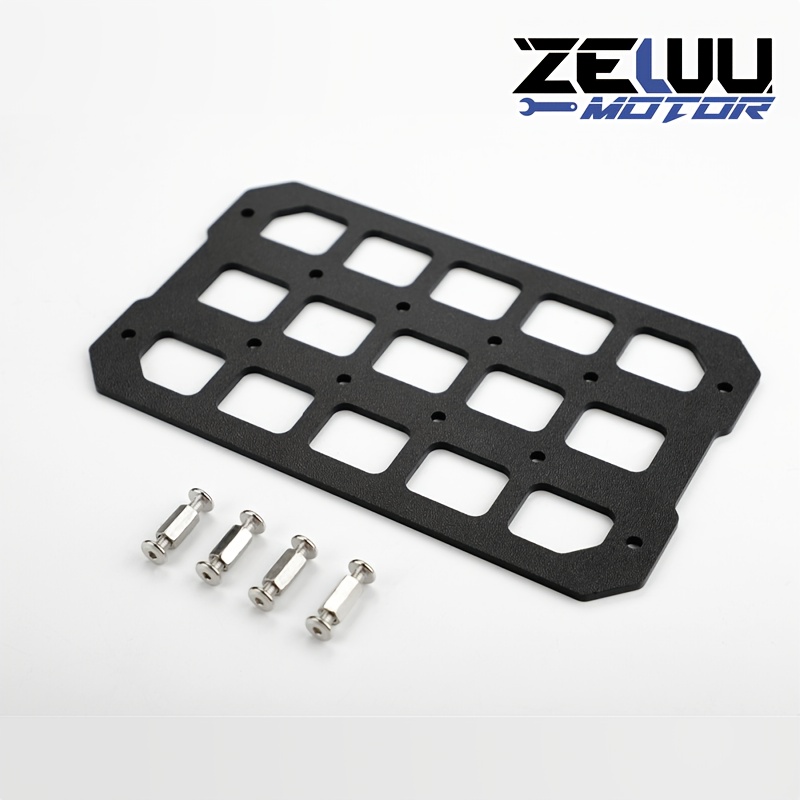 E-shop Motorrad-MOLLE-Panel für Kofferraumaufbewahrung, wasserdichter taktischer universeller Seitenkasten-Organizer, modularer Aufbewahrungsspeicher