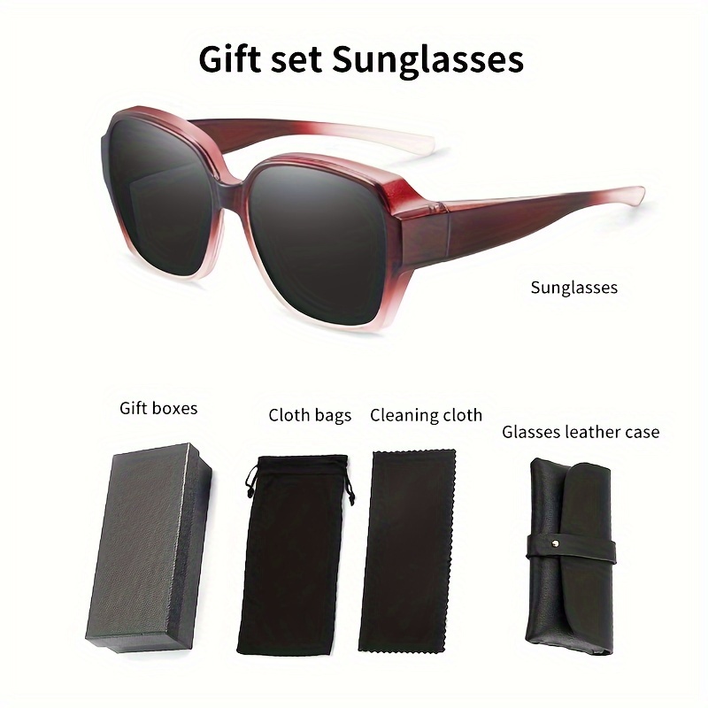 Buy Fit Over Sunglasses Polarized Lens Wear Over Prescription
