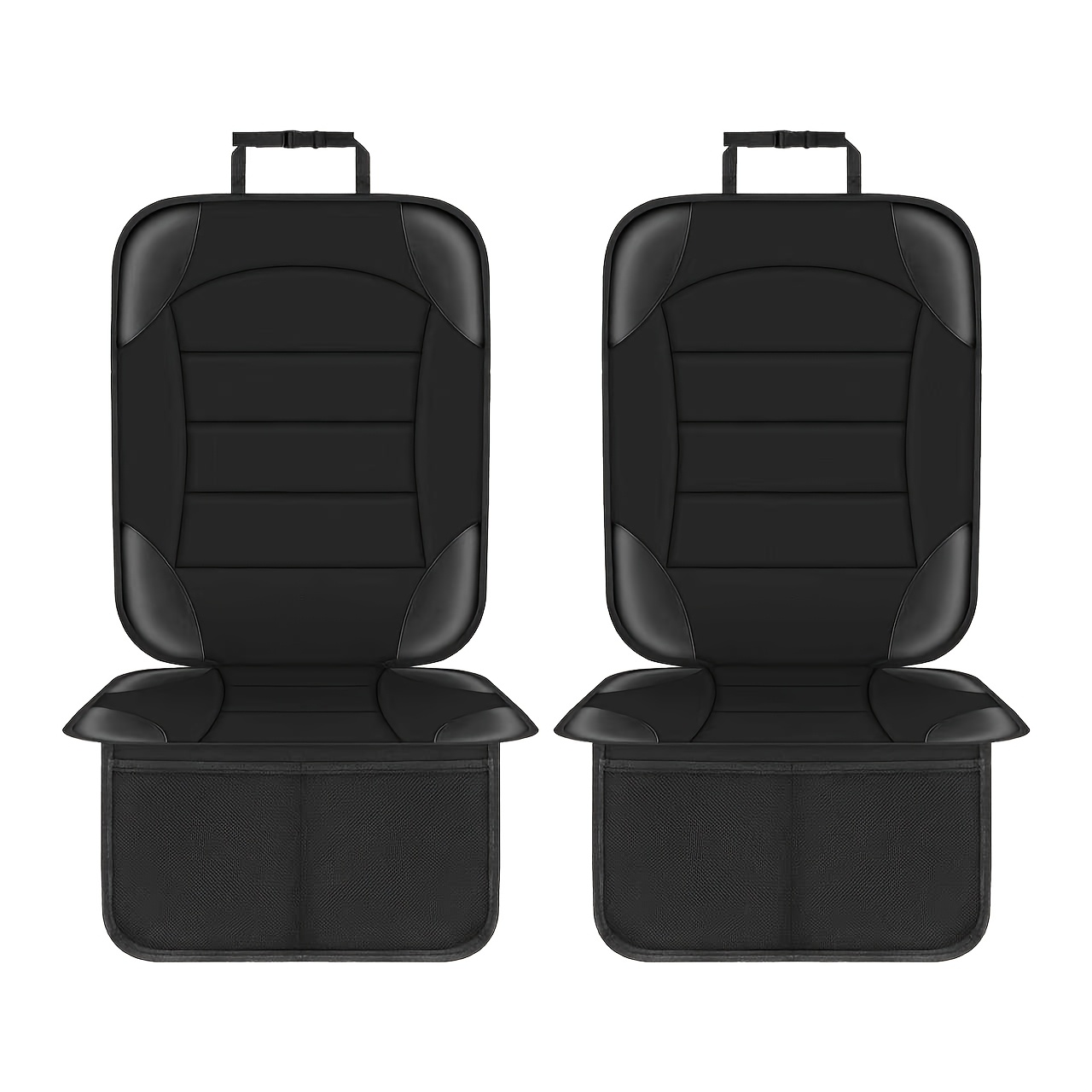 TEMU Car Seat Protector Pad, Anti-slip Wear-resistant, Durable 600d Fabric With Thick Padding, Use, Safety Seat Cover