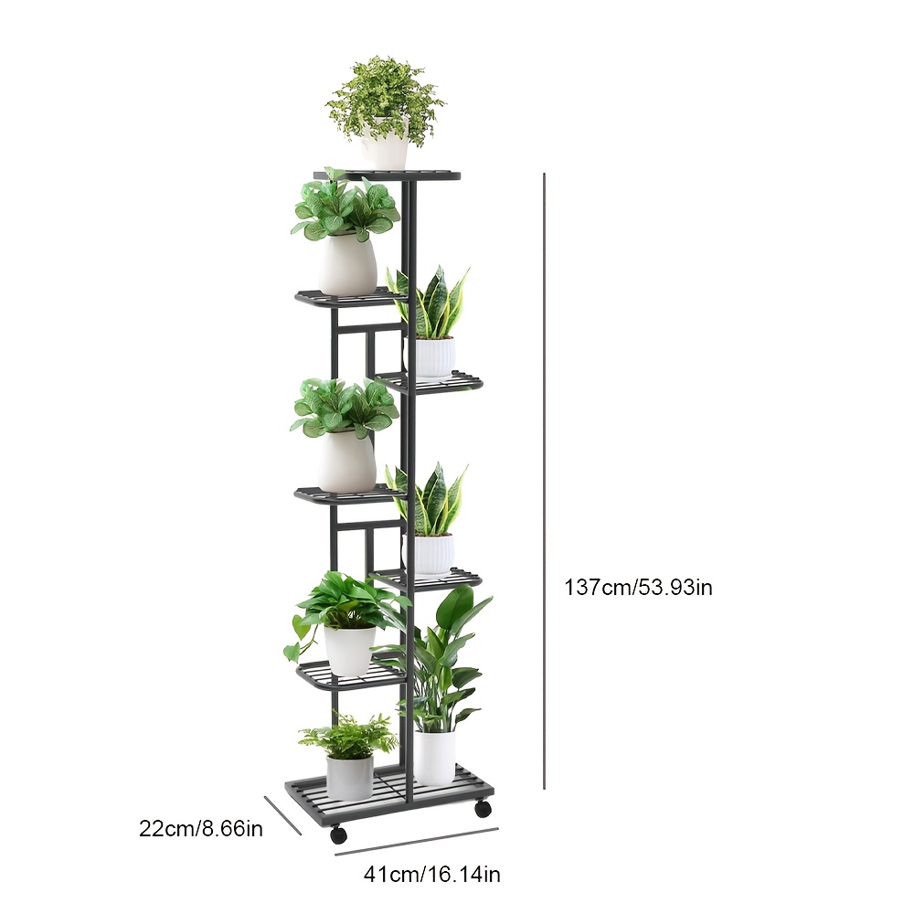 E-shop Europäischer Stil Eisenblumenständer, Mehrschichtiges Pflanzenregal für Innen- und Außenbereich, Ideal für Sukkulenten und Wohnkultur, Verfügbar