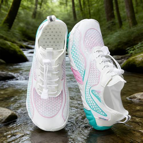 hike barefoot shoes womens footwear for walking athletic barefoot shoes with wide toe box healthy non slip breathable lightweight barefoot shoes for women beach pool swim shoes for womens shoes for women