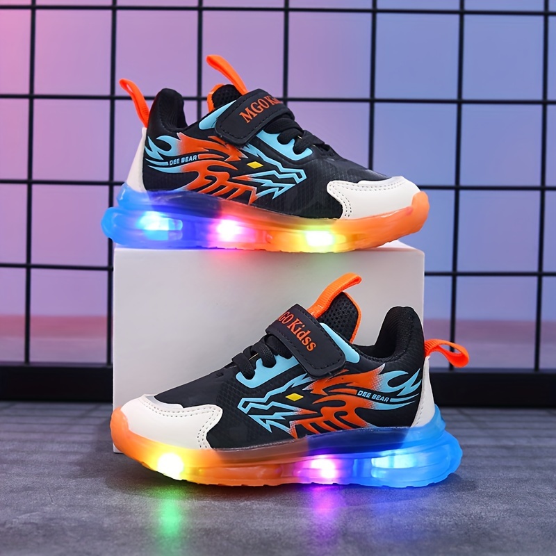 Zapatillas Niño Deportivas De Luces Zapatillas De Deporte Iluminadas Para  Niños Y Niñas, Estilo 2025, Otoño E Invierno, Con Luces LED, Zapatos