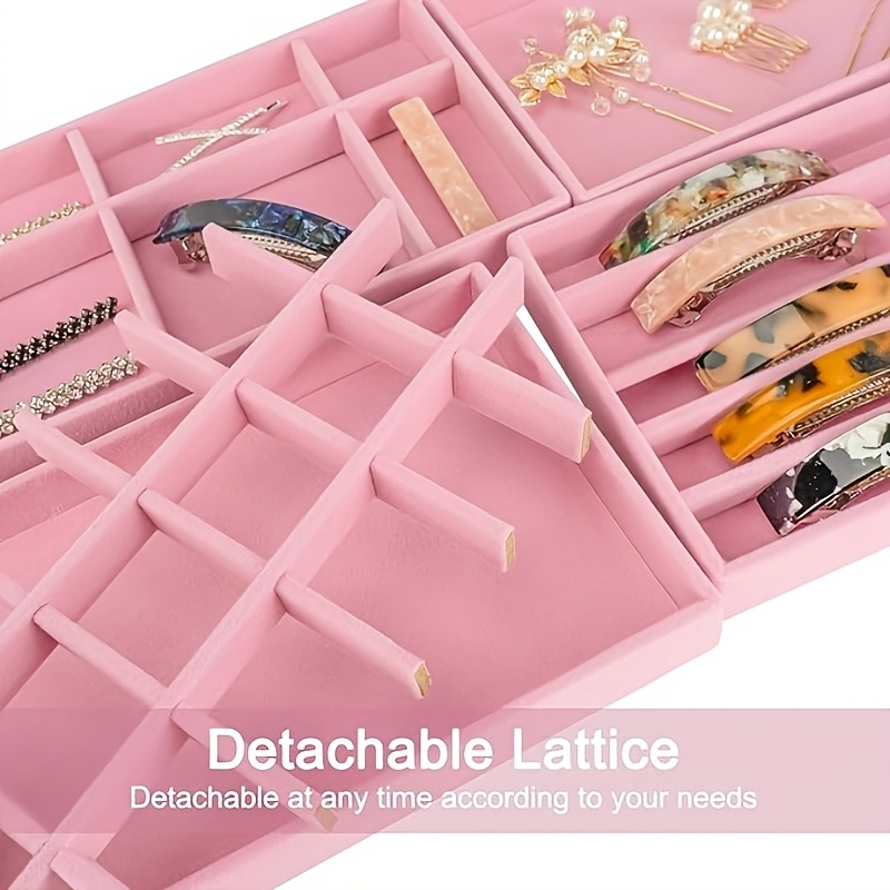 Stackable Jewelry Tray for Rings and Earrings