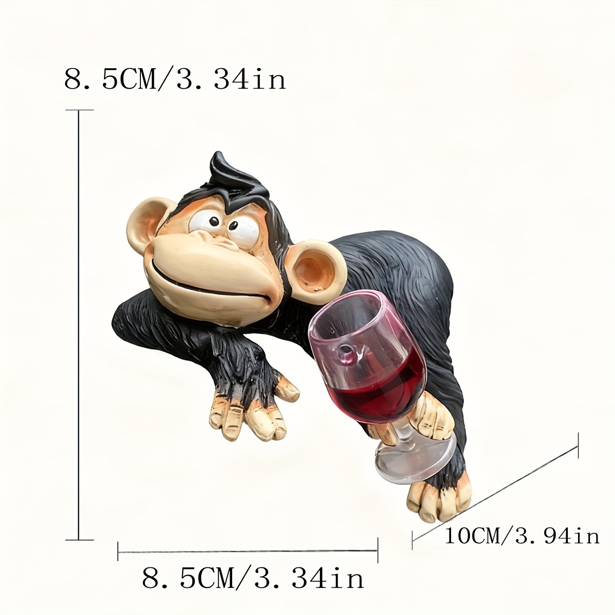 Gorilla-shaped Flower Pot Hanging Decorations/garden Small Figurine Decorations