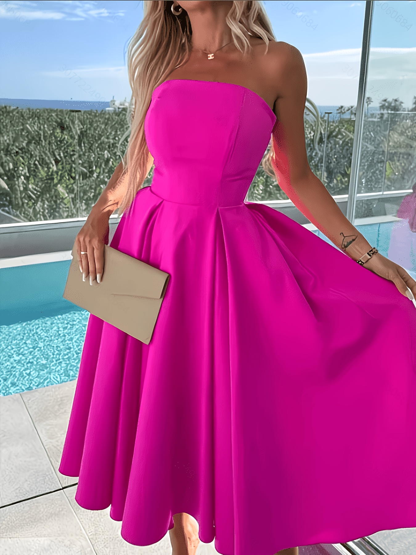 princess polly baby blue dress Skunkboy Blog: Let's Talk About Backless Dresses and Undergarments main image 1