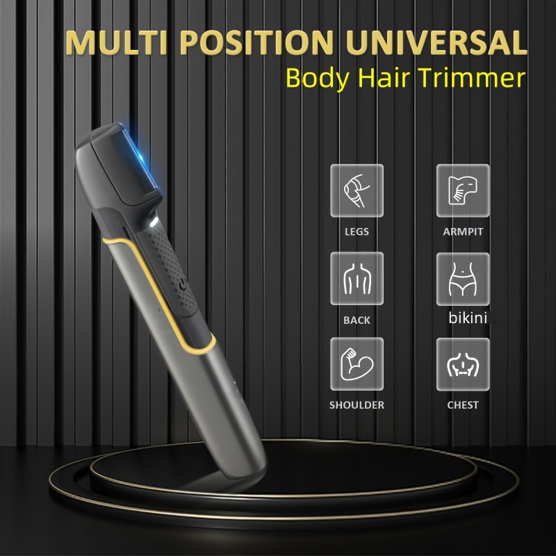 8108 Men'S Electric Shaver Body Hair Trimmer USB Rechargeable Shaver Retractable Leg Hair Clipper Father'S Day Good Gift