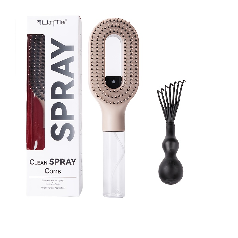 2pcs Spray Hair Brush Set with Hollow Vented Fast Drying Brush